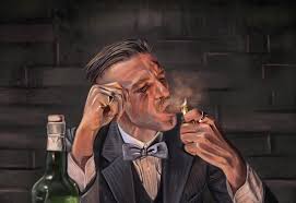 Peaky Blinders Arthur Shelby Wall Art Canvas 22 X 14 Solid Frame Oil Painting Ebay Peaky Blinders Peaky Blinders Poster Framed Oil Painting