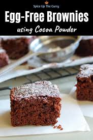 World S Best Eggless Brownies Spice Up The Curry Recipe Brownie Recipes Cocoa Powder Recipes Egg Free Dessert Recipes