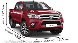 Toyota tacoma bed basket » motor mayhem size : Medidas Y Dimensiones De Coches Marca Toyota