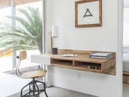 A fold away desks can maximize square footage and quickly transform a space. 12 Best Wall Mounted Desks Floating Desks To Save Space Apartment Therapy