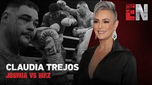 I have worked for espn, fox sports, showtime. Claudia Trejos On Being Ringside For Joshua Vs Ruiz 2 Esnews Boxing Youtube