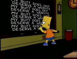 On The Internet The Simpsons Bart Simpson