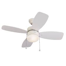 By hampton bay (98) exclusive. Harbor Breeze Riverview 36 In White Indoor Ceiling Fan With Light 4 Blade Lowes Com Ceiling Fan With Light Ceiling Fan Shop Ceiling Fans