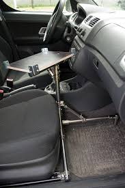 Diy Laptop Car Mount Installation And Removal In 30 Seconds Diy Laptop Car Car Storage