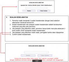 You need some of the information from it when it comes to soalan keselamatan (security question) part. Kemaskini Br1m Online Words Online