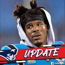 Cam Newton partial doodle. Why does the limo have Jersey plates?