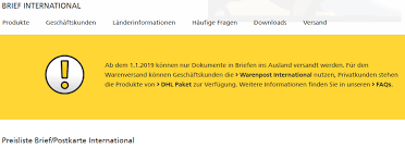 Die deutsche post hat ja seit dem 1.1.2019 das neue versandmodell „warenpost international eingeführt. SayÅnara Gunstige Warensendung Nach Japan Japan Begeistert