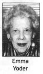 Emma M. “Jerry” Moser Yoder (1911-2002)
