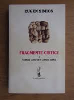 Critiques, citations, extraits de scriitori români de azi, iv de eugen simion. Eugen Simion Scriitori Romani De Azi Volumul 1 CumpÄƒrÄƒ