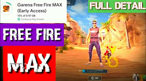 I.i what kind of free fire? New Game Free Fire Max Of Garena Game Size 0 97 Gb Upcoming Updates Pro Genius Gamer Youtube