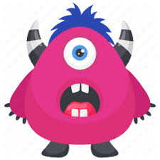 Cute Funny Monster Characters Icons By Vectors Market Monster Characters Funny Monsters Minion Painting