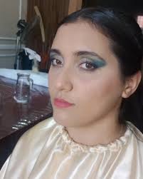 Maquillaje de egresado 💙🪩 Peinado @liolizzy