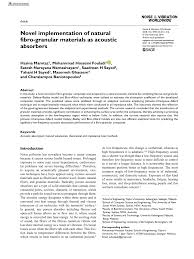 Novel berkisah tentang seorang pria kaya yang sering menggunakan jasa profesional untuk memuaskan hasrat seksualnya yang akhirnya dipertemukan dengan gadis berusia. Pdf Novel Implementation Of Natural Fibro Granular Materials As Acoustic Absorbers