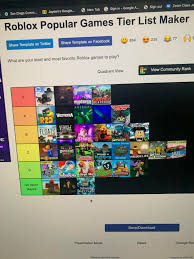 My play style uses more guns from my inventory than i normally see players use though. My Roblox Game Tier List Roblox