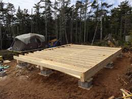 How To Build A Rock Solid Low Cost Off Grid Cabin Foundation Off Grid Cabin Building A Small Cabin House Foundation