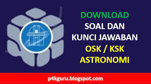 Soal ksnk astronomi 2021 udaniko's blog. Soal Osk Ksnk Astronomi Sma Setiap Tahun Dan Kunci Jawaban Persiapan Osk 2021 P4kguru