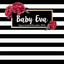 Black And White Photo Booth Backdrop Hot Sale Custom Elegant Black And White Striped Flower Leaves Backdrops Children Kids Photoshoot Background Kids Background Backdrops Custom Backdrop