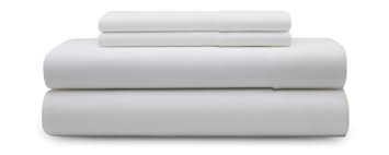 Shop The Helix Sheets In White Luxury Sateen Weave Helix Sleep