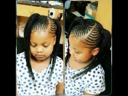 Cute Kids Braided Hairstyle Ideas With Beads In 2020 Kids Hairstyles Kids Braided Hairstyles Lil Girl Hairstyles