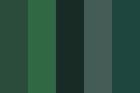 Gray green red pink purple orange brown blue yellow white. Dark Green Color Palette