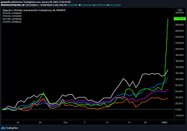 50 Day Gain Comparison Doge Ltc Btc Eth Bch For Binance Dogeusd By Growerik Tradingview
