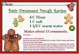 Time For The Holidays Food Ornaments Salt Dough Crafts Dough Ornaments