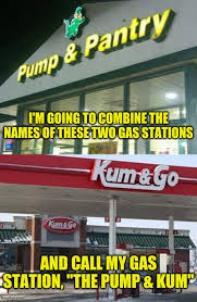Free shipping on orders over $25 shipped by amazon +82. Funny Gas Station Names Imgflip