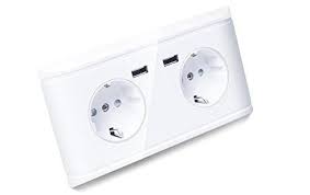 Prise Murale Chargeur Usb Secteur 2 Ports Adaptateur Chargeur Mural Universel 5v 2 4a Parement Mural Prise Murale Chargeur Usb