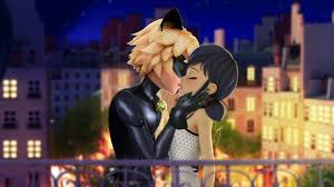 Share a gif and browse these related gif searches. Ladybug Kissing Cat Noir Wallpapers Wallpaper Cave