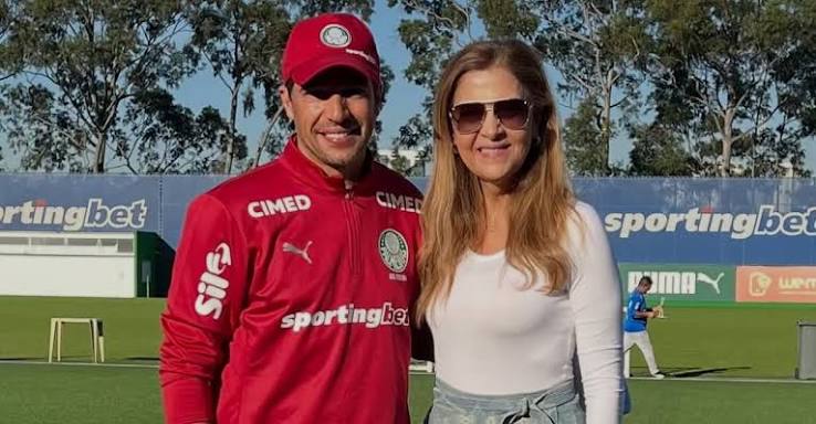 Leila Pereira ironiza cr&iacute;ticas em nova manifesta&ccedil;&atilde;o de apoio a Abel Ferreira - Palmeiras Todo Dia - PTD
