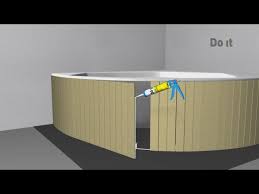 Diese verwandelt sich dann ins hauptelement des bades, um welches sich alles andere dreht. 06 Runde Badewanne Verkleiden Sd Youtube
