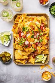 Sheet Pan Vegetarian Nachos Recipe Vegetarian Ventures Recipe Vegetarian Nachos Recipes Foood Recipes