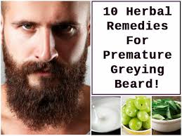 The hair has a tendency to lose its natural colour with advancing age and turn grey, but hair grows from hair follicles which are deep recesses in the epidermis. 10 Herbal Remedies For Premature Greying Beard Boldsky Com