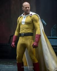 Jason Statham ( @jasonstatham ) reimagined as One Punch Man… You get a version of One Punch Man that doesn't ask questions — just knocks out problems. Support @dreamaivision by smashing that