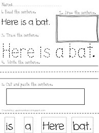 Slide04 Jpg 540 720 Pixels Kindergarten Writing Writing Sentences Worksheets Sentence Writing