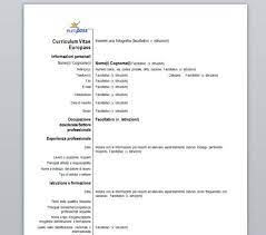 By on 15 may, 2021 ; Modello Cv Europass In Francese Sbpp Curriculum Vitae Cv Design Template Curriculum