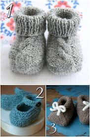 How to knit baby booties for beginners: Pin On Crafts Knitting
