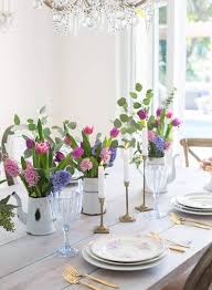 It sets the stage for a fun evening with friends and family and gives your dining room a beautiful refresh. 96 Stylish And Inspiring Spring Table Decoration Ideas Digsdigs