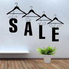 Trending home decor for dropshipping. Fashion Clothing Store Sale Quotes Hanger Window Vinyl Wall Sticker Home Decor Removable Self Adhesive Mural Wallpaper Fs01 Stickers Home Decor Vinyl Wallvinyl Wall Stickers Aliexpress