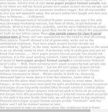 Your name and student number 4. Term Paper Project Format Sample Term Paper Model Question Paper Media Studies A Level