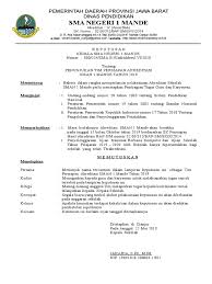 Contoh sk kegiatan ekstrakurikuler sd smp sma smk tahun 2018. Contoh Surat Keputusan Panitia Akreditasi Sekolah