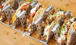 Fish taco recipe on blackstone griddle. Blackstone Stainless Steel Taco Rack Holder With Handles Walmart Com Walmart Com