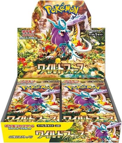 Amazon.co.jp: ポケモンカードゲーム スカーレット＆バイオレット 拡張パック ワイルドフォース BOX : ホビー