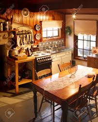 Between 1900 and 1920, most houses in cities and towns were connected to the. Kitchen Of An Old Cottage Kitchen Lovingly Restored The Cottage Was Built In 1866 In A Goldmining Area Of Victoria Australia Stock Photo Picture And Royalty Free Image Image 1929260