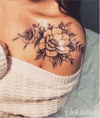 Tatuagem De Flor No Ombro 65 Fotos De Todos Os Estilos Para Se Inspirar Tatuagem flor em aquarela feminina e delicada tatuagem. tatuagem de flor no ombro 65 fotos de