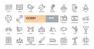 Find the perfect hobby icon stock photos and editorial news pictures from getty images. Hobby Icons Photos Royalty Free Images Graphics Vectors Videos Adobe Stock