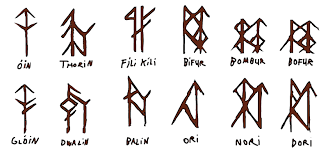 Lotr dwarf runes lord of the rings dwarf runes warhammer dwarf runes the hobbit dwarf runes tolkien hobbit runes tolkien elvish runes tolkien moon runes tolkien orc runes tolkien. The Dwarrow Scholar Ø¯Ø± ØªÙˆÛŒÛŒØªØ± Studioimbue I Can Recognise Some Runes But This Seems To Be A Compressed Version Of Angerthas Moria Angertas Erebor And Early Futhark