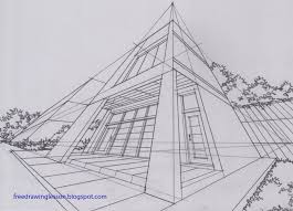 Sketch Draw Draw Buildings In Three Point Perspective Three Point Perspective Perspective Drawing Perspective Drawing Lessons
