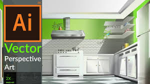 Speed Art Drawing Vector Perspective 3d Kitchen In Adobe Illustrator Cc Youtube 3d cad solids can be imported into solidworks (.sldasm; speed art drawing vector perspective 3d kitchen in adobe illustrator cc