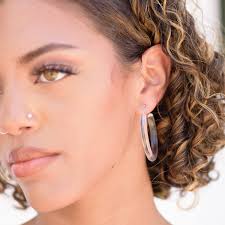 Lucite XL Jelly Hoop Earrings